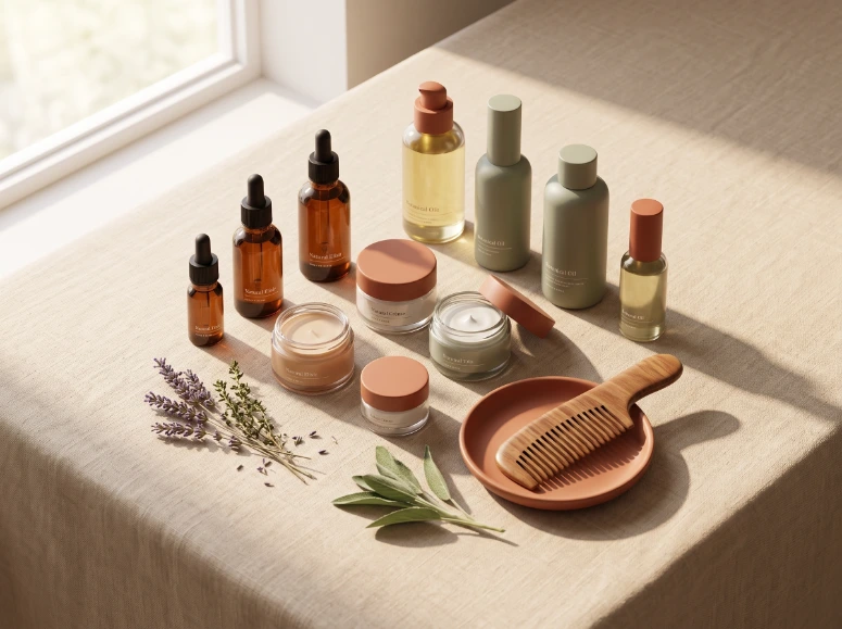 Home 15 Natural beauty products used at Ghosoun Ladies Beauty Salon